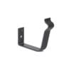 1/4 Round External Bracket Flat Aluminium Powdercoated