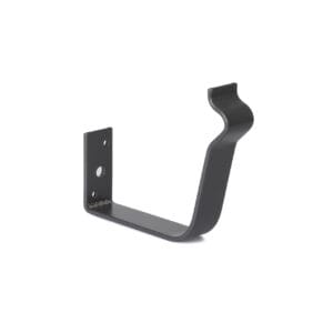 1/4 Round External Bracket Flat Aluminium Powdercoated