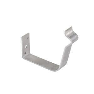 1/4 Round External Bracket Flat Aluminium Plain