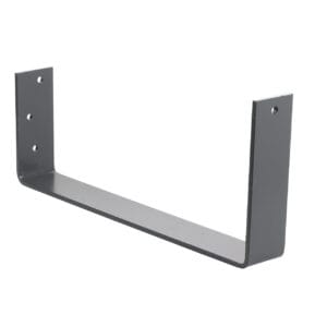 300 Box Gutter 350mm External Bracket Pan Fix Galv Powdercoated