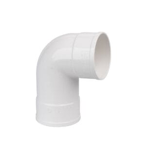 80mm 95deg Downpipe Bend PVC