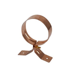 80mm Downpipe Clip Copper