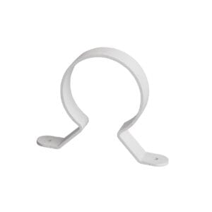80mm Downpipe Clip PVC